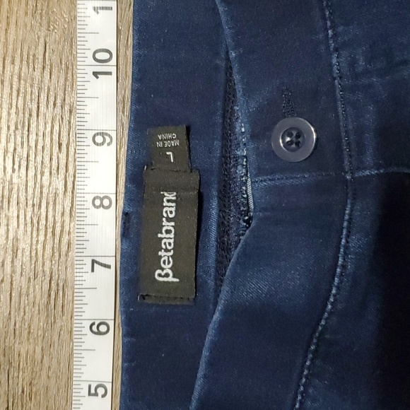Betabrand denim pull on travel yoga jeans bootcut stretch - Picture 5 of 7